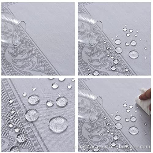Taplak meja Jacquard di restoran